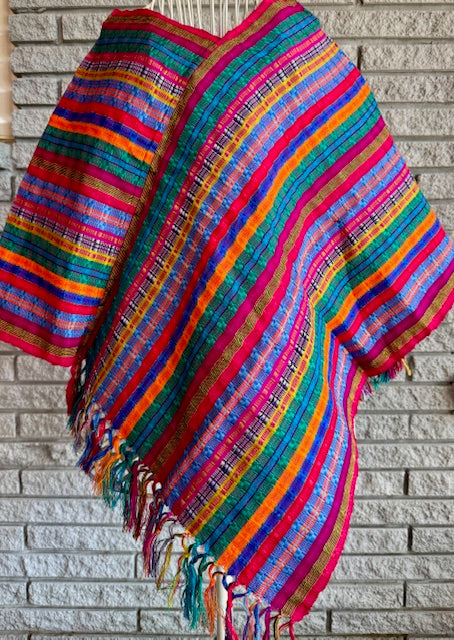 New!! Best-selling light cotton poncho 2