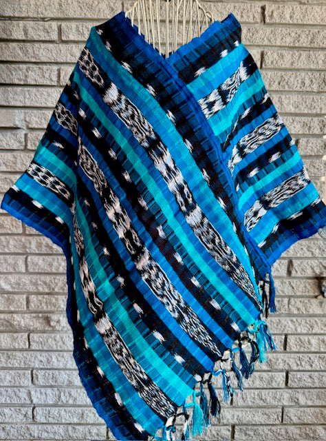 New!! Best-selling light cotton poncho 5