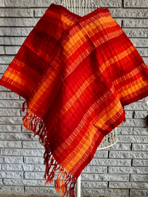 New!! Best-selling light cotton poncho 14