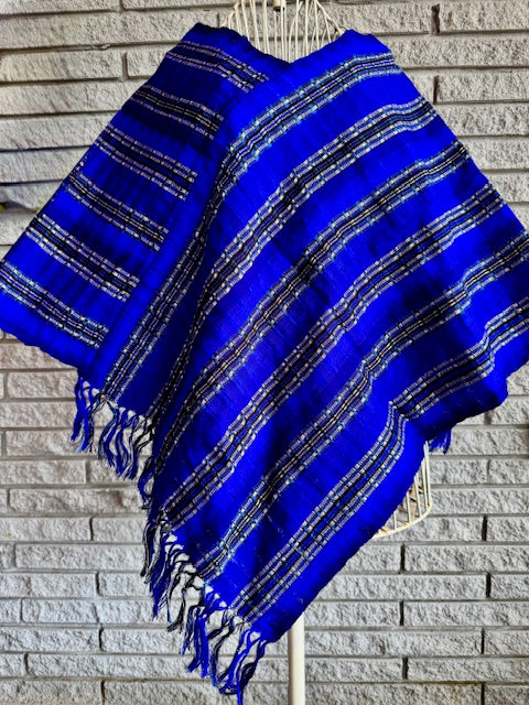 New!! Best-selling light cotton poncho 16