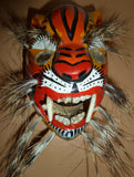 small jaguar mask w/boar bristles
