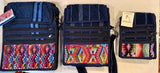 Best Seller!  Organizer pouch w/ multiple pockets and long strap in denim.  Available in 3 sizes