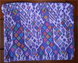 Large Zippered Pouch w/ Woven Figures from Nahuala