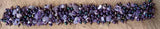 Bead and Stone Bracelet purple