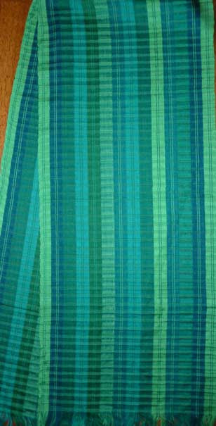 Hand-woven Scarf #026