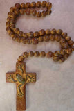 Large Rosary with frog (Forever Relying On God) symbol