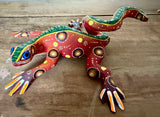 Oaxacan lizard alebrije 2