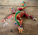 Oaxacan lizard alebrije 2
