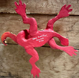 Oaxacan lizard alebrije 2