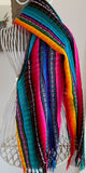 Colorful Hand-woven shawl