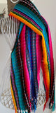 Colorful Hand-woven shawl