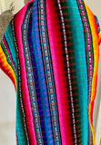 Colorful Hand-woven shawl
