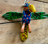 Folk art whimsical birds - Toucans available
