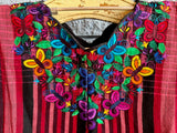 Guatemalan modern huipil with butterflies