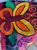 Guatemalan modern huipil with butterflies