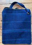 Pouch with shoulder strap and additional pocket in front