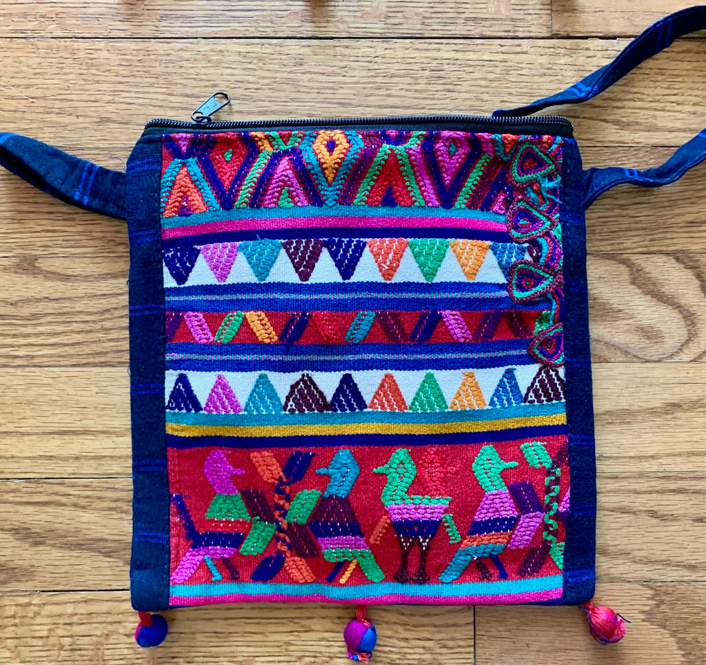 Purse with shoulder strap and additional pocket in back #3