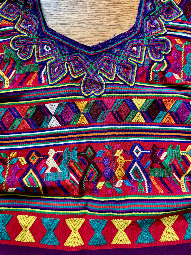 Nebaj, Guatemala traditional huipil 3