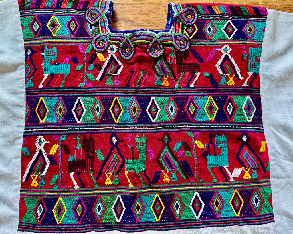 Nebaj, Guatemala traditional huipil
