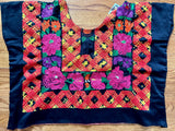 Antique Tehuana blouse from Mexico
