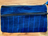 Pouch made from traditional Mayan textiles with extra pocket in back #53