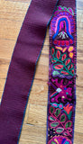 Hand-woven and embroidered Chichicastenango Faja #3