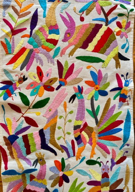 Otomi Embroidered Runner 2