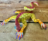 Oaxacan lizard alebrije 2
