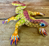 Oaxacan lizard alebrije 2