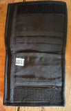 Wallet made from vintage hand-woven fabric
