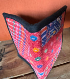 Wallet made from vintage hand-woven fabric #5