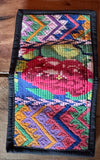 Wallet made from vintage hand-woven fabric #9
