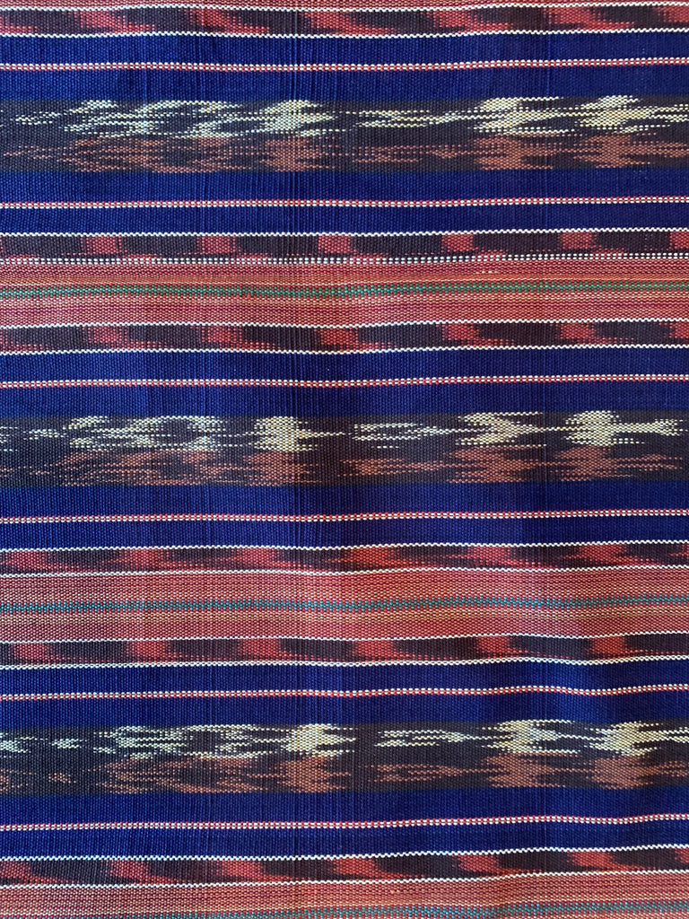 Guatemalan ikat fabric 