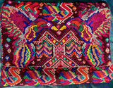 Large 2-sided vintage Mayan textile pouches
