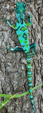 beaded iguana 2