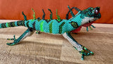 beaded iguana 2