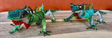 beaded iguana 2