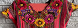 Guatmalan modern embroidered huipil