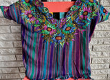Guatmalan modern embroidered huipil 2