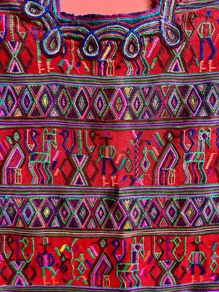 Nebaj, Guatemala traditional huipil