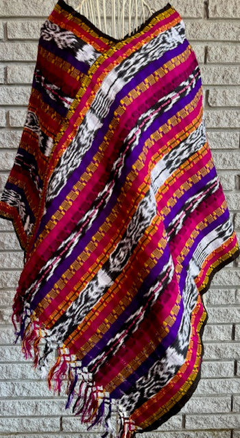 New!!  Best-selling light cotton poncho 9