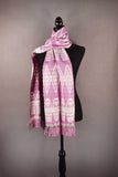 Natural dyes ikat scarf