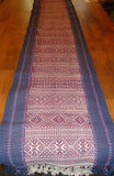Hand-woven runner from Myanmar 2