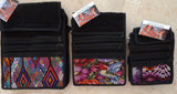 Best Seller!  Organizer pouch w/ multiple pockets and long strap in black.  Available in 3 sizes