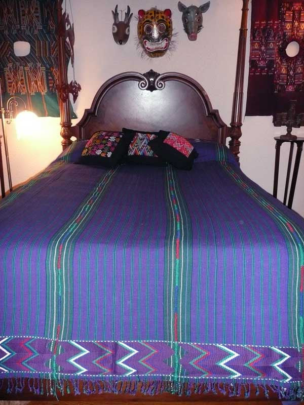 Purple Bedspread #34