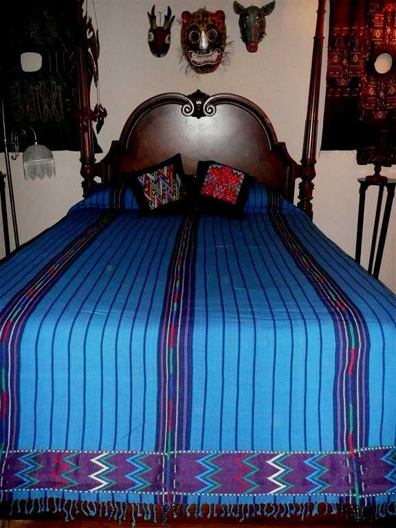 Royal Blue Beadspread #16