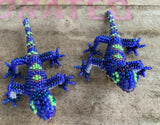Beaded Lizard Pins