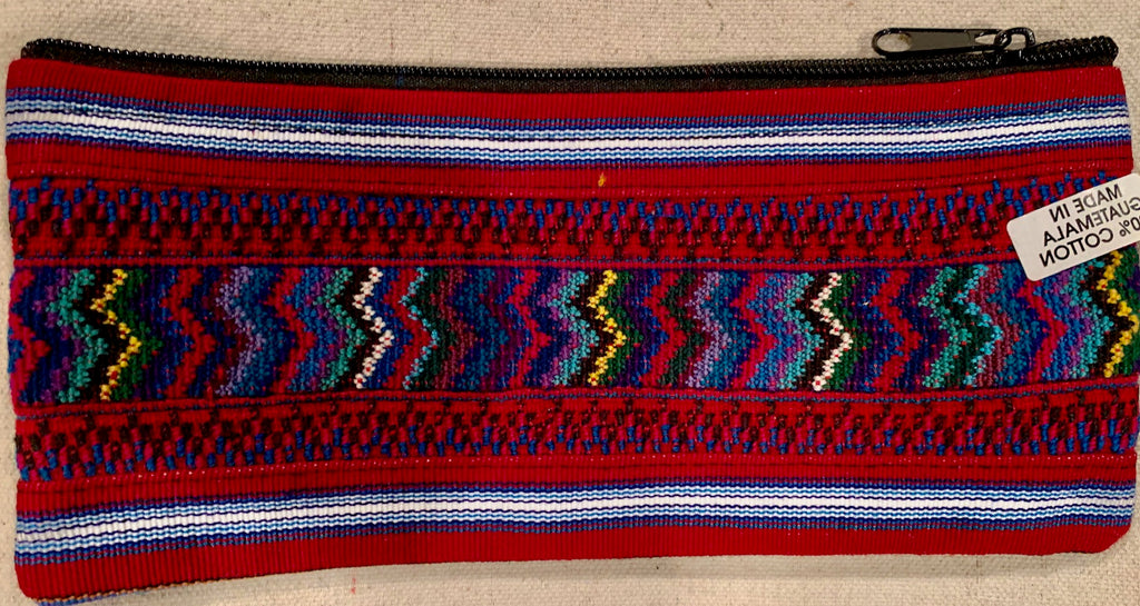 Pouch made from traditional Mayan textiles #3