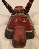 Vintage Bull Mask