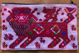 Zippered Pouch w/ Woven Animals from Nahuala 8